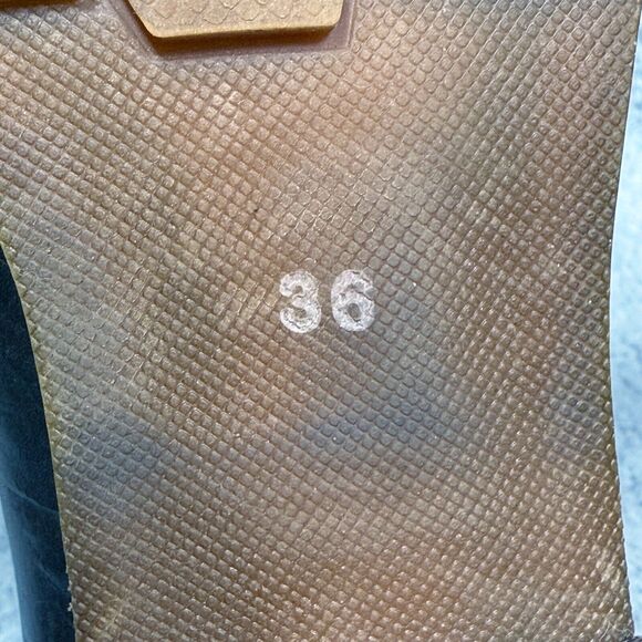 Pikolinos Andorra Womens Size 36 US 5.5-6 Ankle Boots Charcoal Gray Leather Zip - Picture 9 of 10